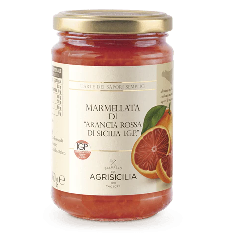 Agrisicilia Sicilian Blood Orange Marmalade I.G.P., 12.7 oz | 360g