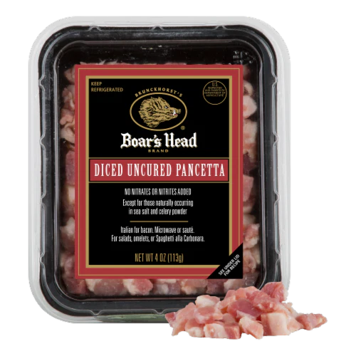 Boar's Head Diced Pancetta, 4 oz