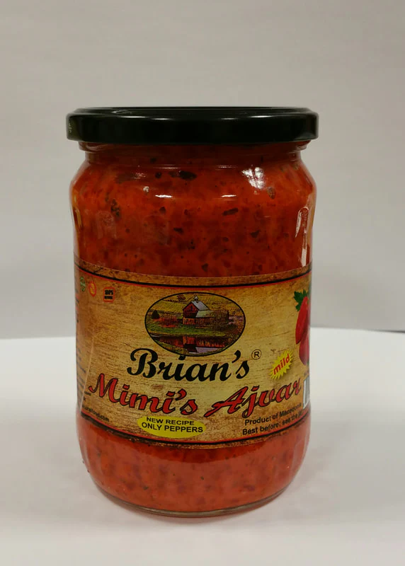 Brian's Traditional Ajver Hot, 580g