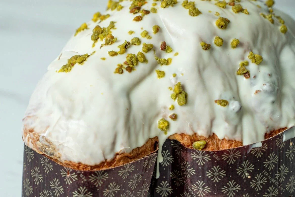 Caffe Masulli Colomba Pistachio, w/ Jar Pistacchio Spread, 35.27 oz | 1kg - Image 6