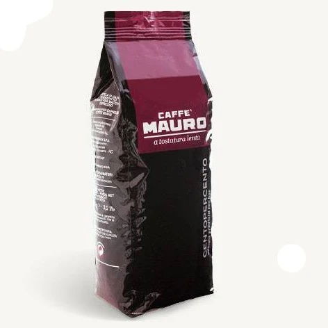 Caffe Mauro Centopercento Beans, 100% Arabica, 2.2 lb | 1000g - Image 2