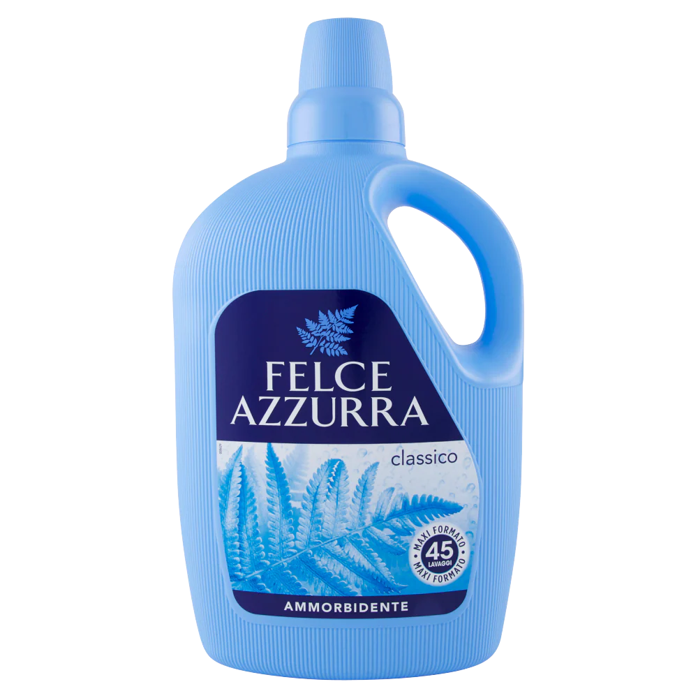 Felce Azzurra Classico Ammorbidente - Fabric Softener Original, 45 washes, 3 Liter