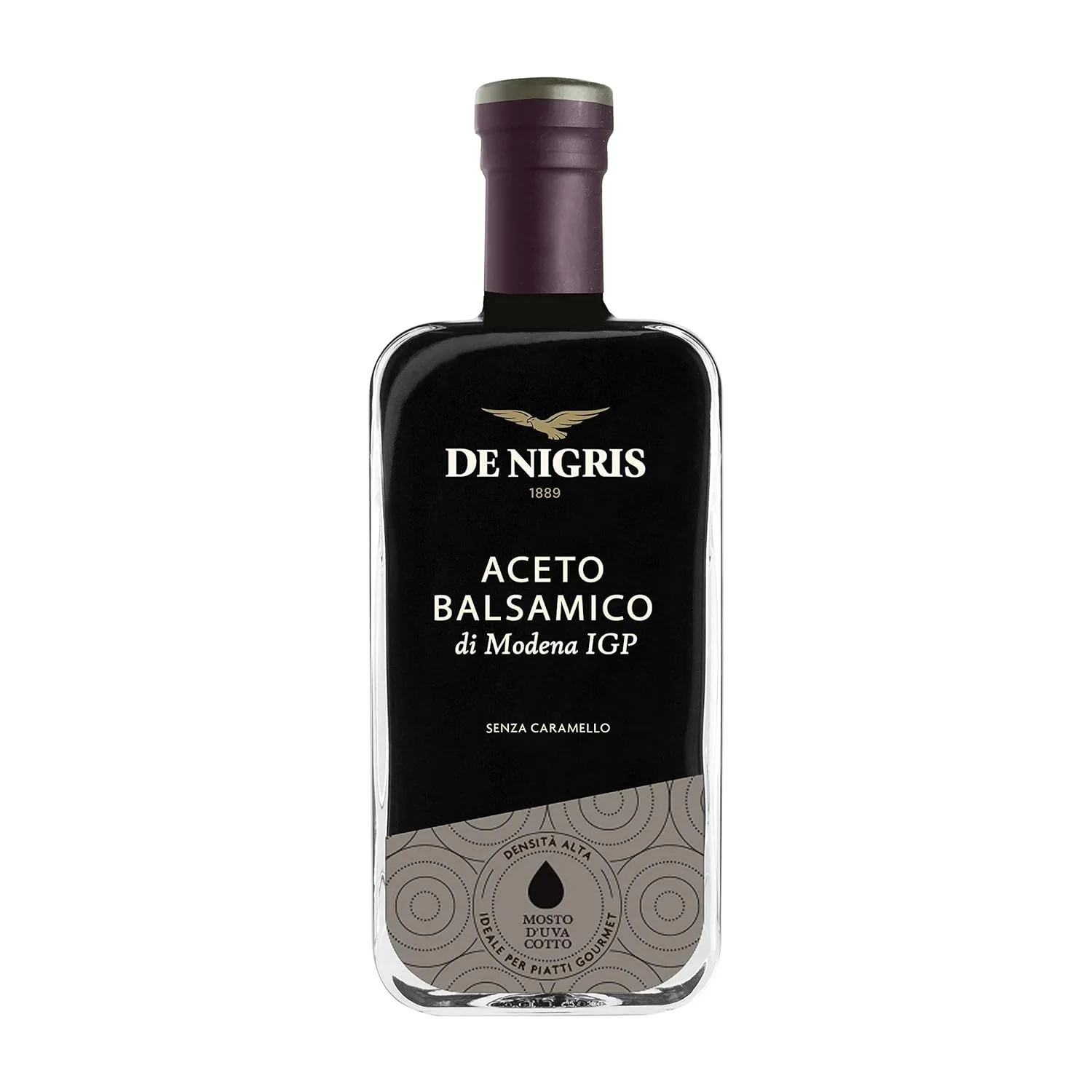 De Nigris Platinum Eagle Balsamic Vinegar of Modena IGP, 8.5 FL OZ | 250 mL
