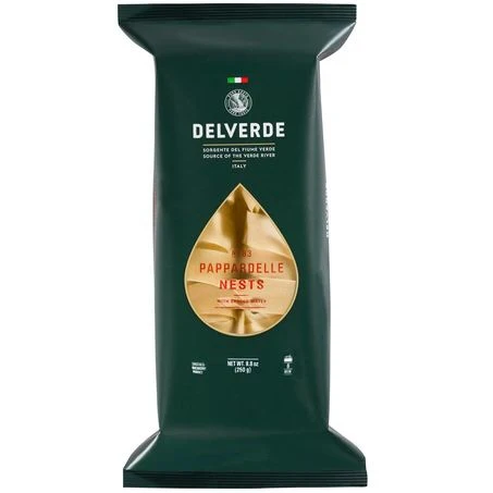 Delverde #83 Pappardelle Nests, 8.8 OZ | 250g