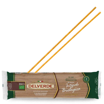 Delverde Organic Whole Wheat Spaghetti, #141, 1 lb