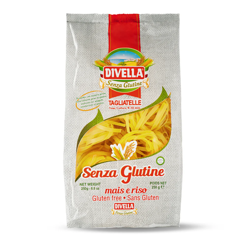 Divella Gluten Free Tagliatelle, 8.8 oz | 250g