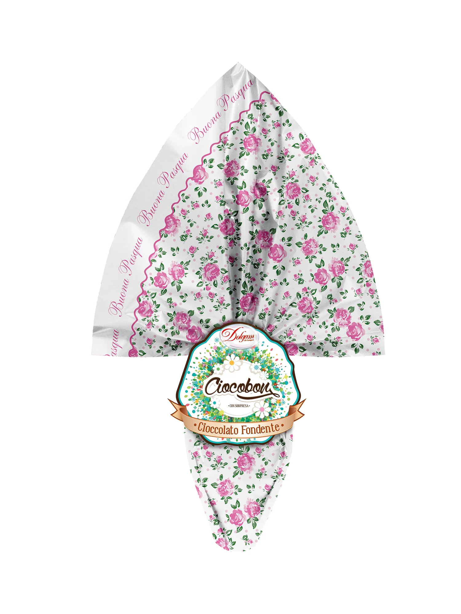 Dolgam Dark Chocolate Egg, Made in Italy, R550F, 19.4 oz | 550g - Image 2
