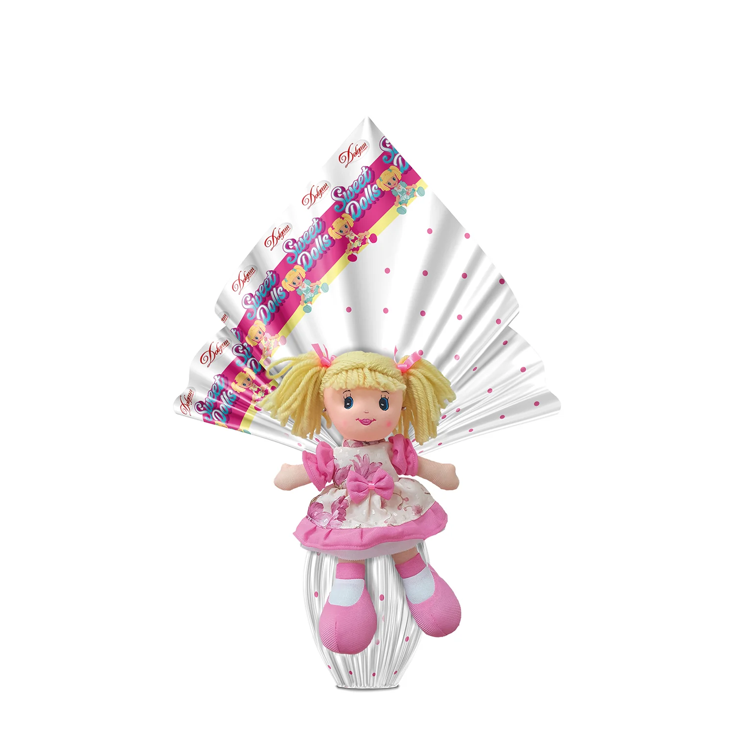 Dolgam Sweet Doll, Milk Chocolate Egg, Made in Italy, DOLLS300, 10 oz | 300g - Image 2