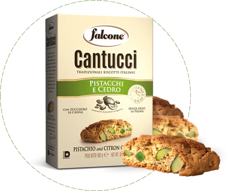 Falcone Cantuccini Pistachio and Citron Cantucci, 7 oz - Image 3