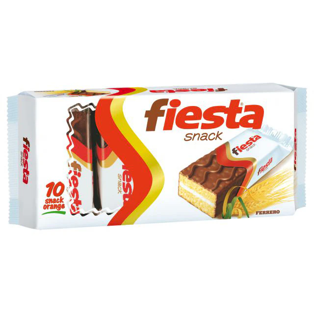 (BEST BY 28/02/26) Ferrero – Fiesta Snack Cakes 10 x 40 g Pieces | Product of Italy - Image 3