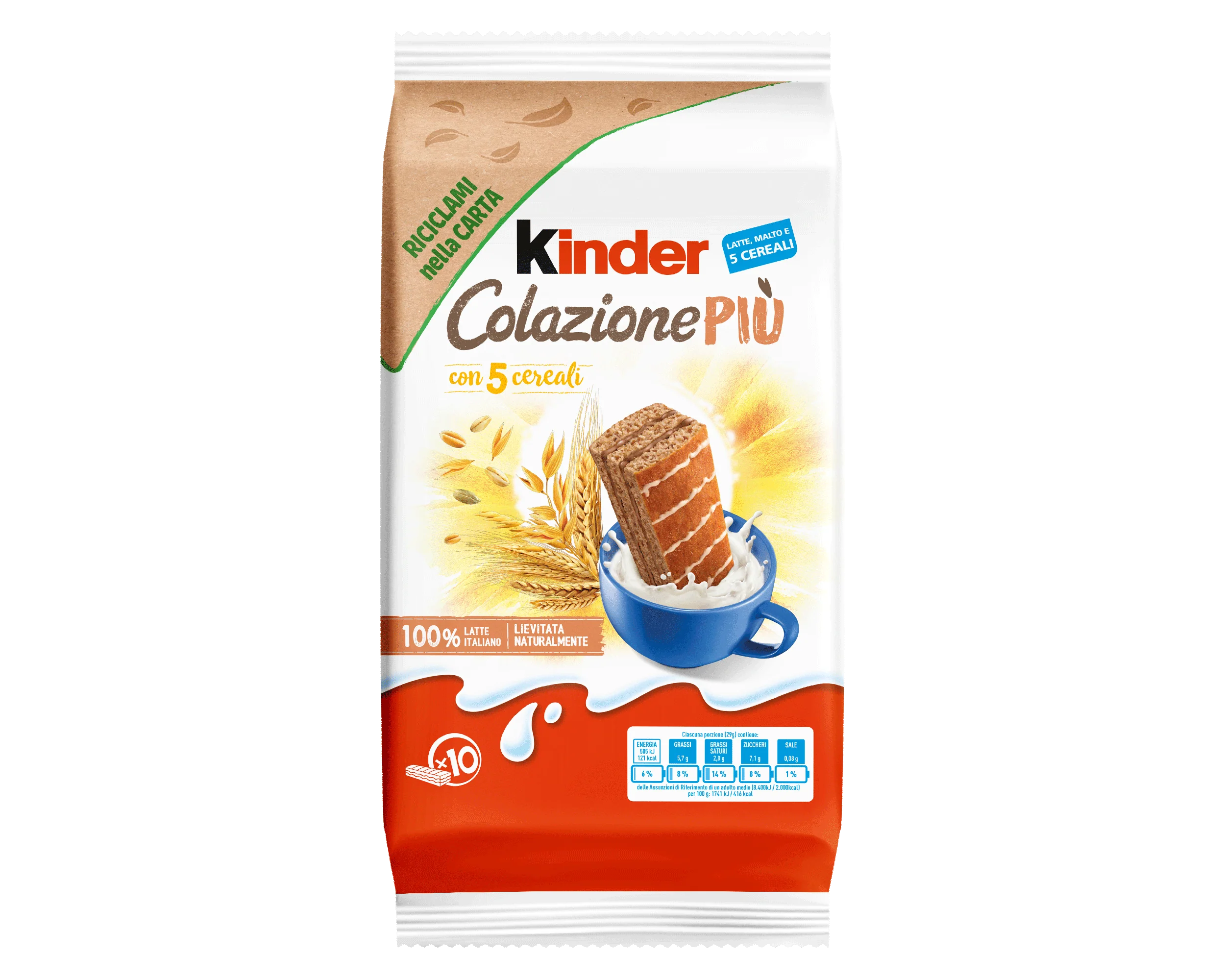 Kinder Colazione Piu, 10 pk