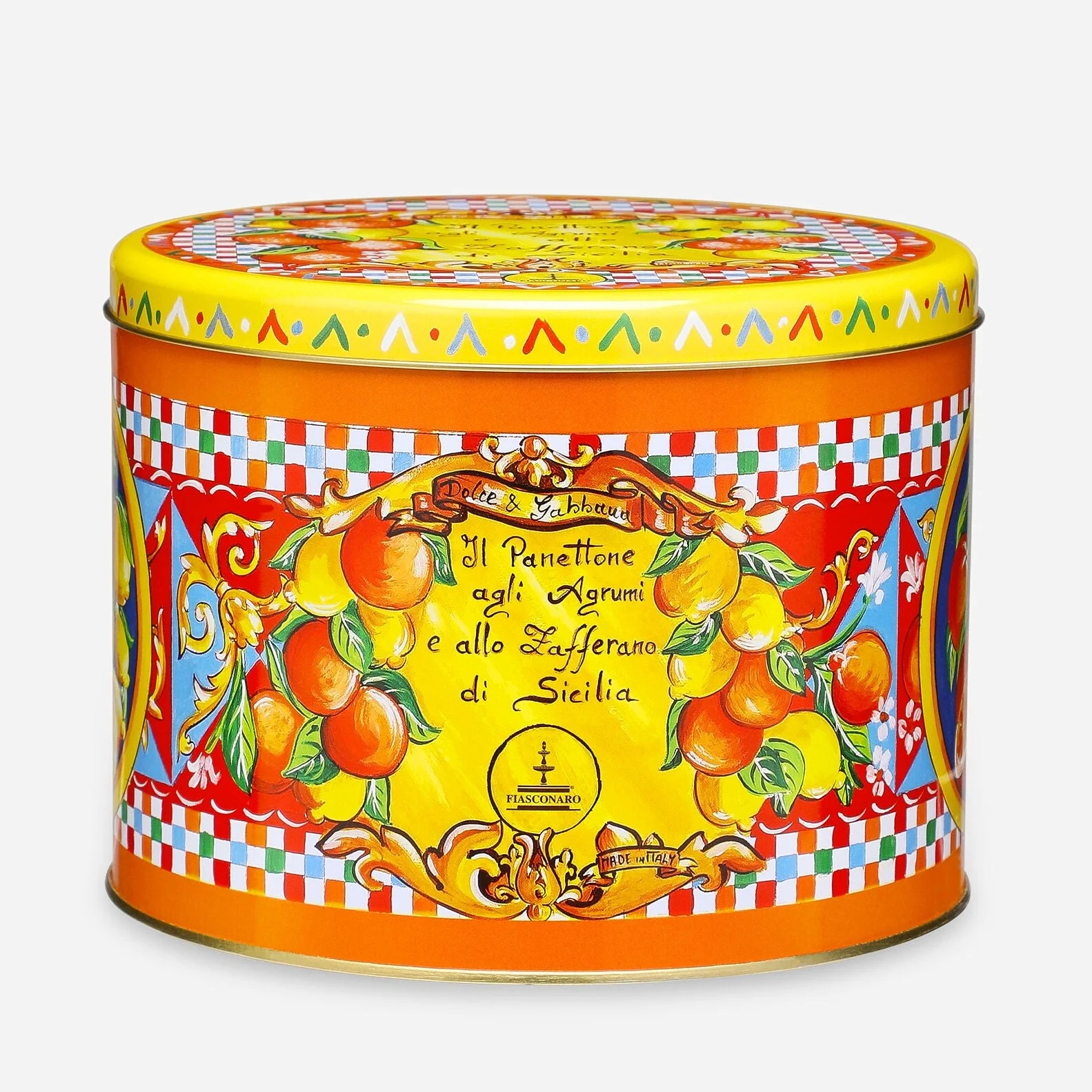 Fiasconaro Dolce & Gabbana Sicilian PANETTONE Citrus Fruits and Saffron, 17.6 oz | 500g