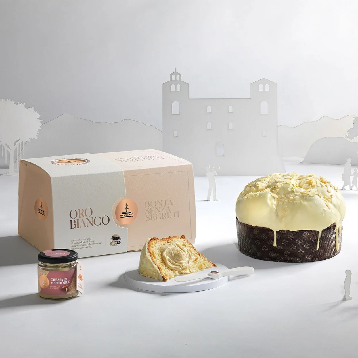Fiasconaro Panettone Oro Bianco, 1 kg