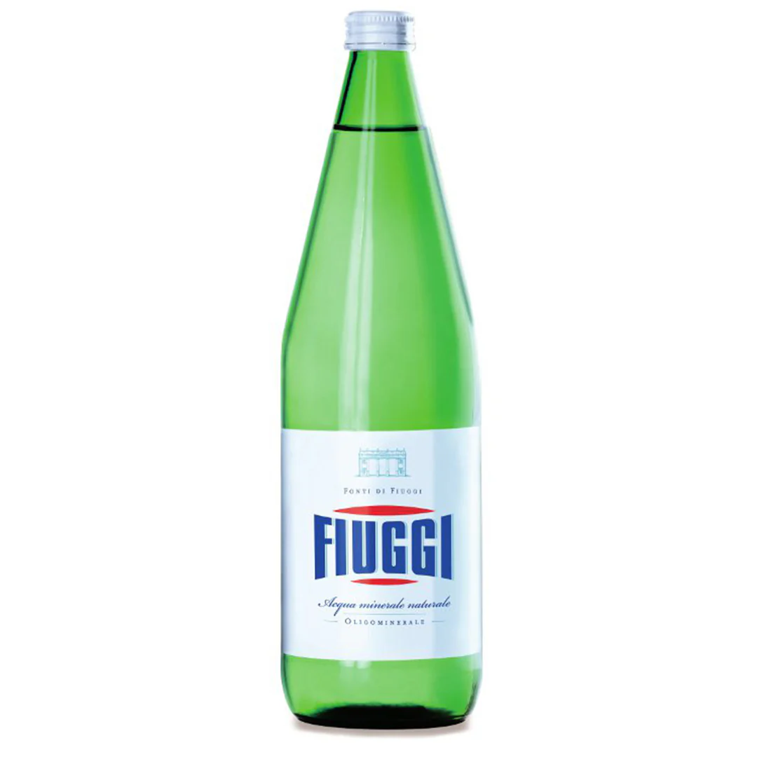 Fiuggi Natural Spring Water, Mineral Water EU, 1 Liter Glass Bottles - Image 4