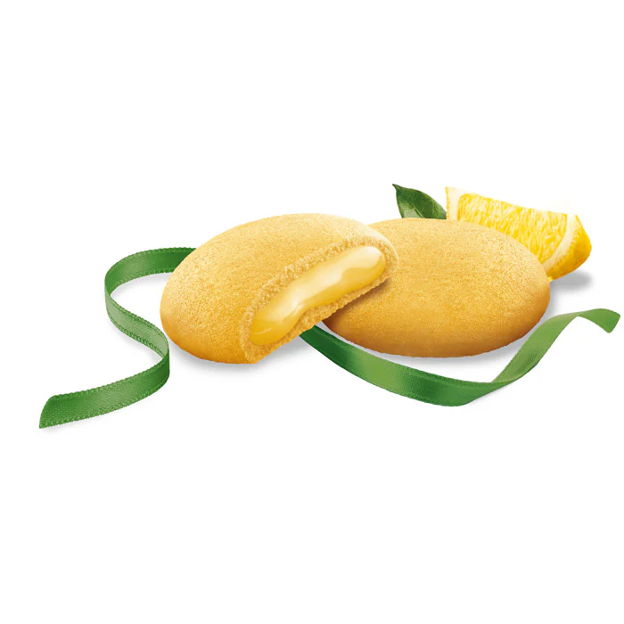 Vicenzi Grisbi Lemon Cream Cookies, 5.29 oz | 150g - Image 2