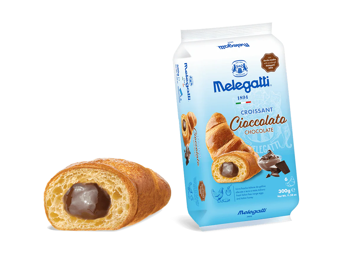Melegatti Chocolate Croissant, 10.58 oz