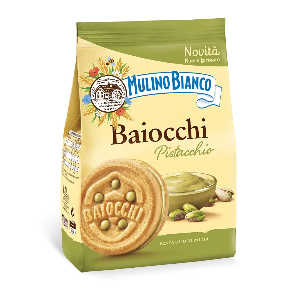 Mulino Bianco Pistacchio Baiocchi, 8.47 oz | 240g