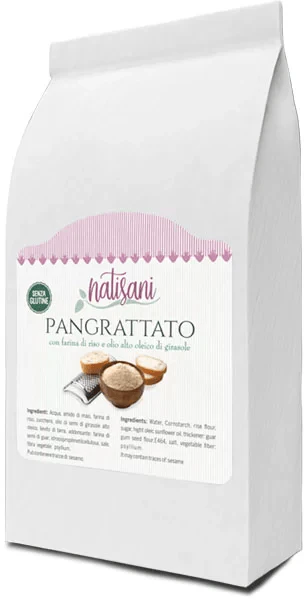 Natisani Gluten-Free Bread Crumbs, 12.34 oz | 350g