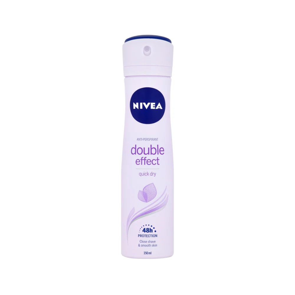 NIVEA Women – Double Effect Deodorant Spray 150 mL | 72H Protection | Women’s Deodorant