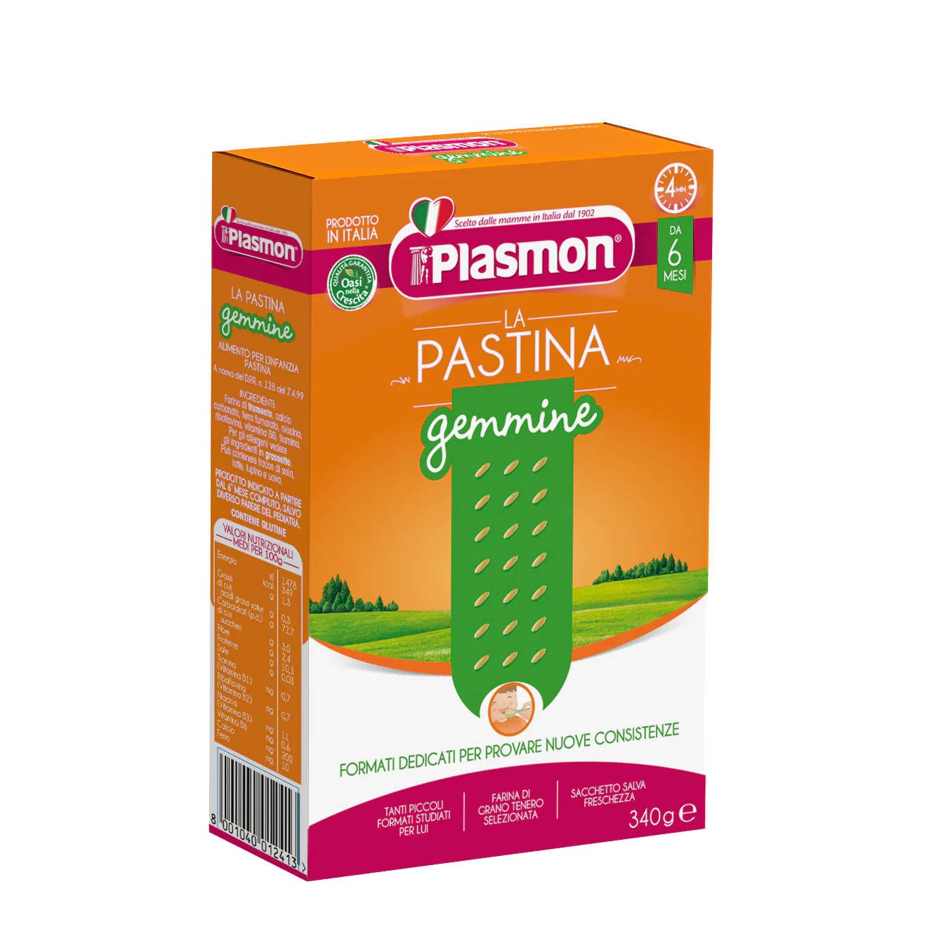 Plasmon Baby Pasta Gemmine, 12 oz | 340g
