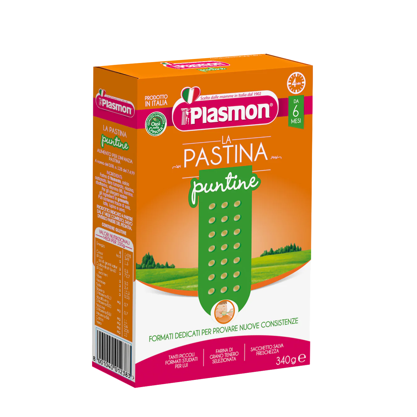Plasmon Baby Pasta Puntine, 12 oz | 340g