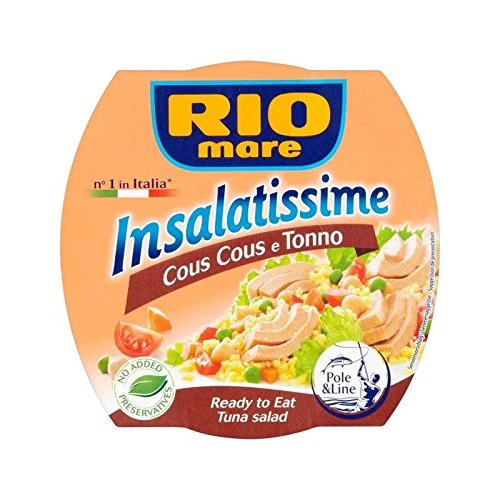 Rio Mare Insalatissime Cous Cous & Tuna Salad, 5.6 oz. | 160g