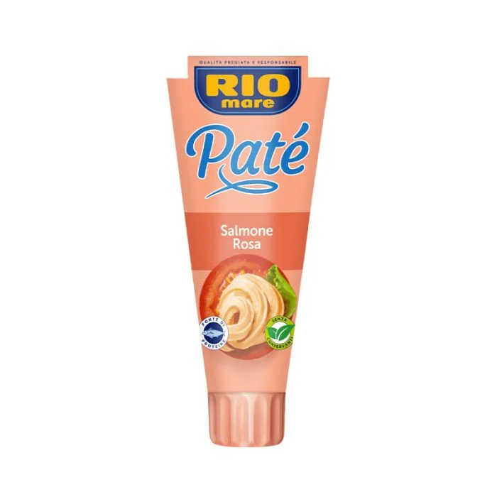 Rio Mare – Patè di Salmone Rosa (Pink Salmon Pâté) 3.5 oz (100 g) | Product of Italy