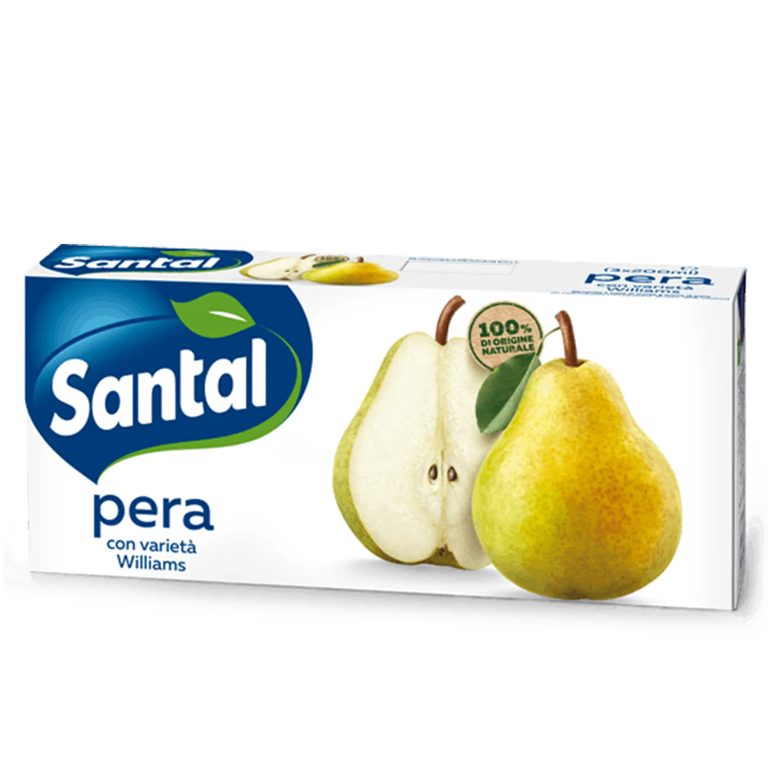 Santal Pear - Pera, 3 x 200 ml