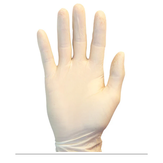 The Safety Zone Powder Free Medical Grade Latex Exam Gloves - 5 mil Thick, Latex - Pack of 100 - Image 2