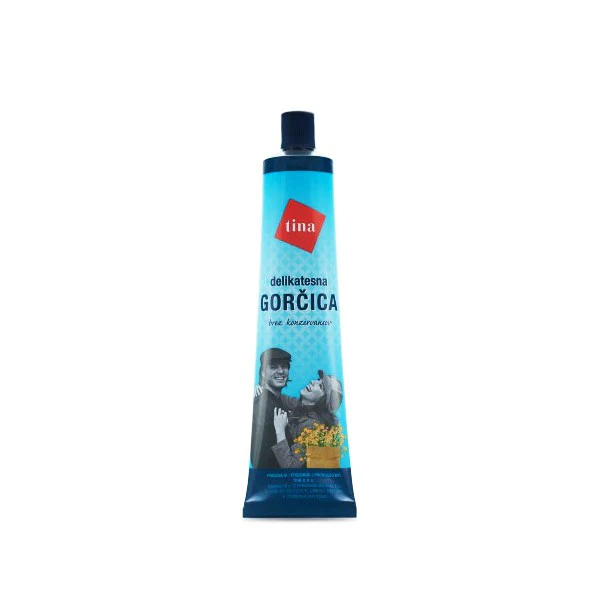 Tina Mustard Tube, 6.35 oz | 180g