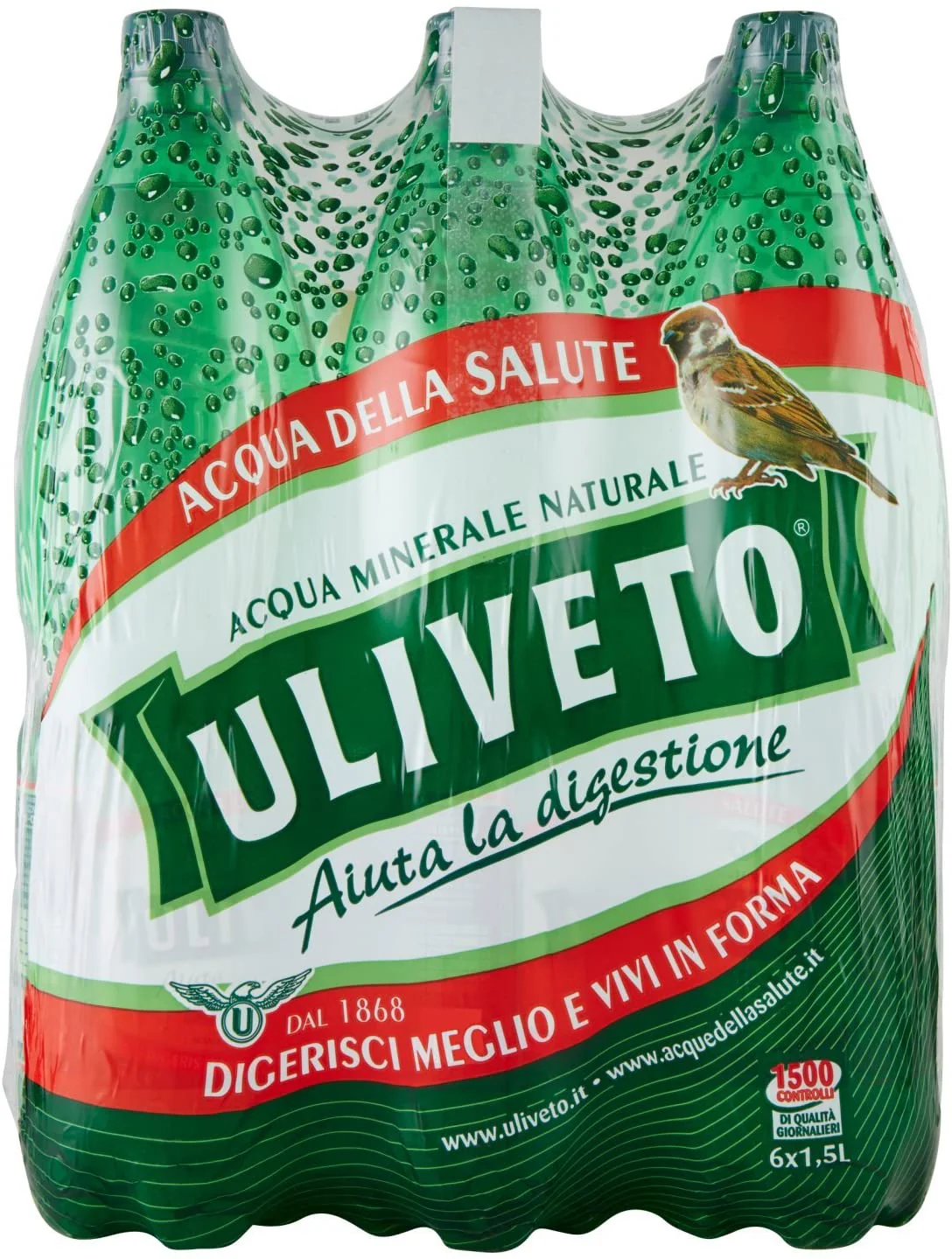 Uliveto Natural Mineral Water, 50.7 oz. | 1.5 L - Image 2