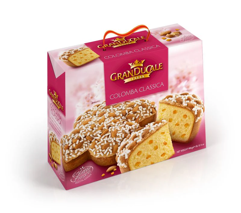 Granducale Classic Colomba, Covered with Sugar and Almonds, 1 lb 10.5 oz | 750g